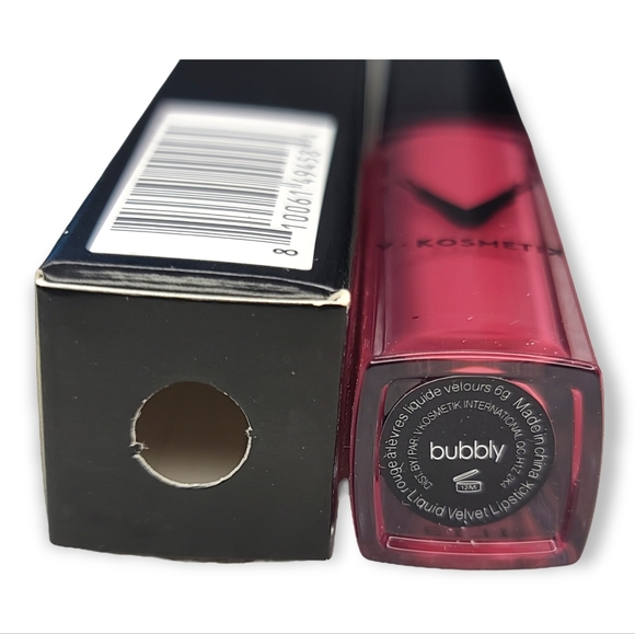V Kosmetik Liquid Velvet Lipstick in Bubbly - Picture 9 of 9